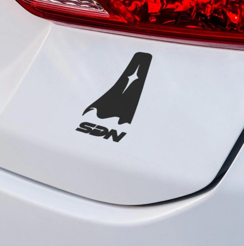 SDN Dispatch Logo Vinyl decal for laptop