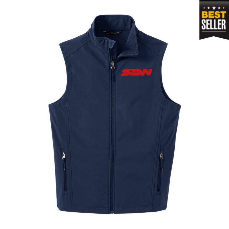 SDN Dispatch Men's Core Soft Shell Vest Embroidered