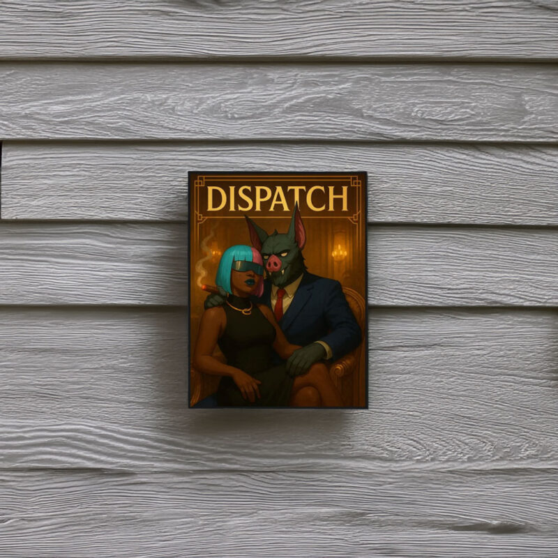Satin Dispatch Game Poster