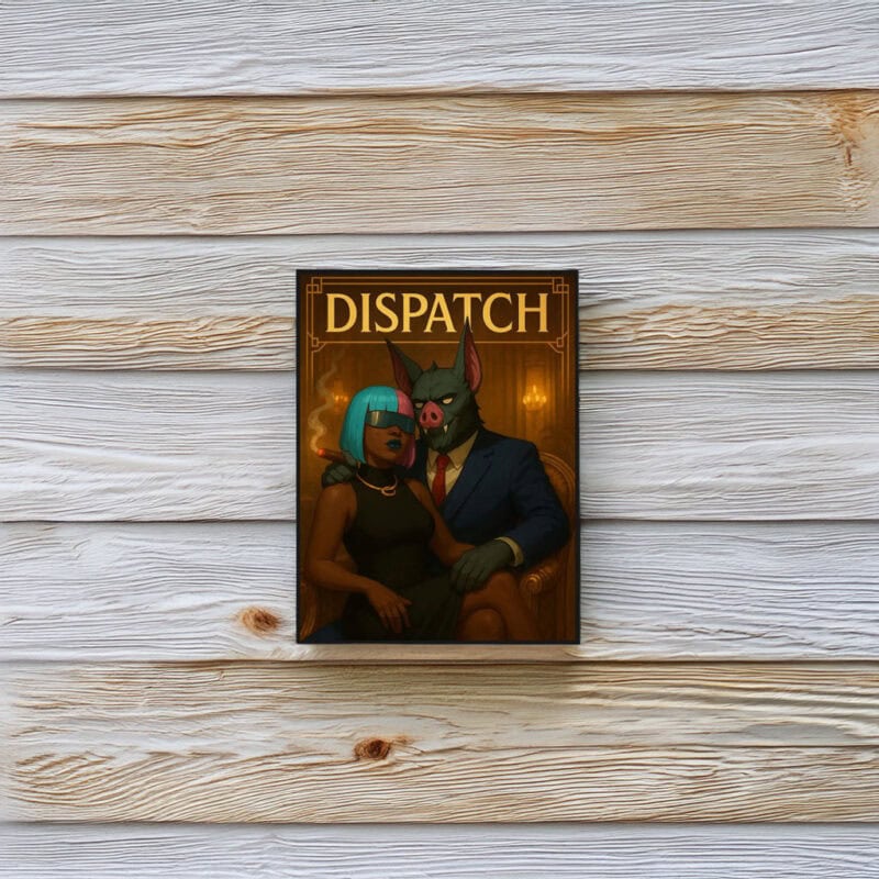 Satin Dispatch Game Poster