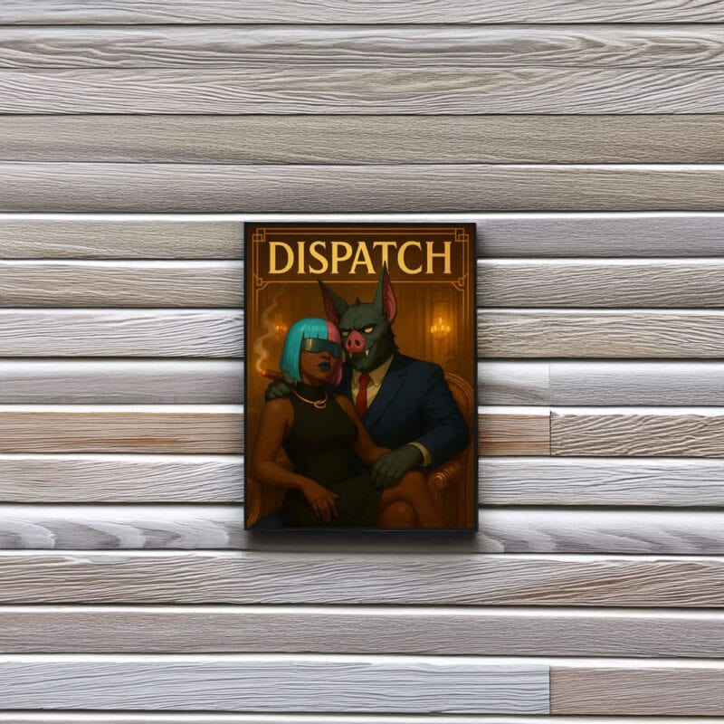 Satin Dispatch Game Poster