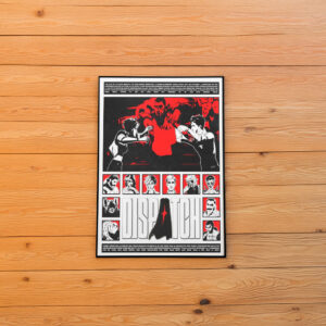 Tactical Sci-Fi Wall Art for Gamer Rooms Dispatch Game Poster