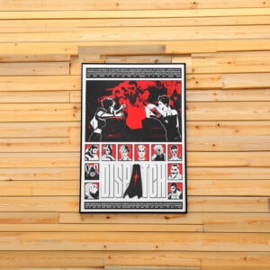 Tactical Sci-Fi Wall Art for Gamer Rooms Dispatch Game Poster