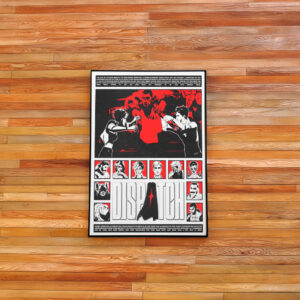 Tactical Sci-Fi Wall Art for Gamer Rooms Dispatch Game Poster