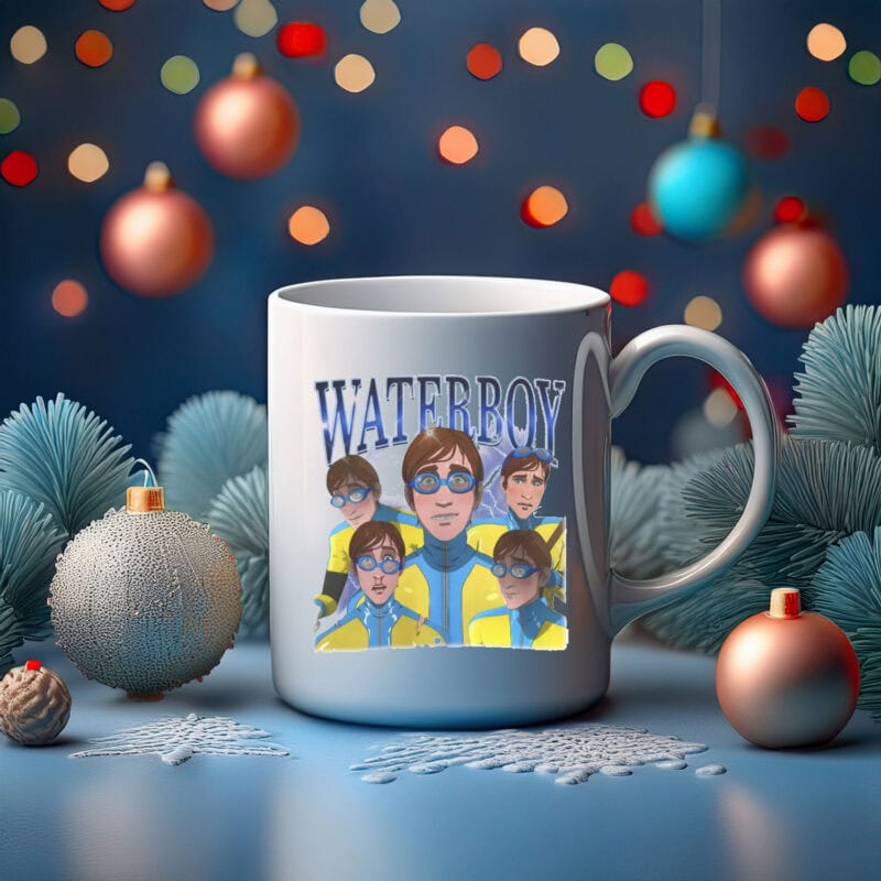 Waterboy Dispatch Game Mug – Splash Retro Edition