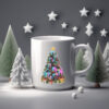🎄 Christmas Tree Prism Dispatch Gaming Mug – Festive Prism Holiday Cup