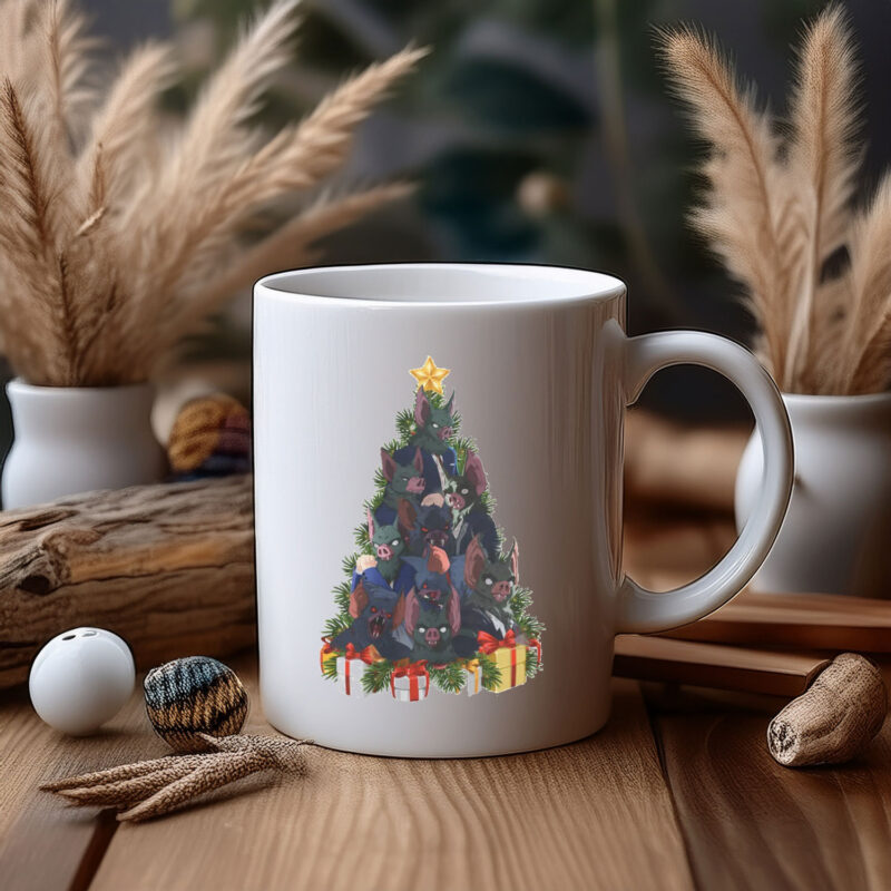 🎄 Sonar (Dispatch) Christmas Tree Mug