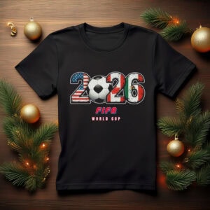 2026 World Cup Flag Numbers T-Shirt