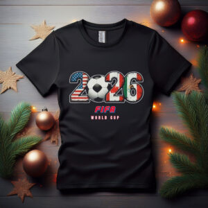 2026 World Cup Flag Numbers T-Shirt