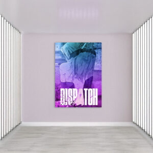 Blonde Blazer Back View Poster