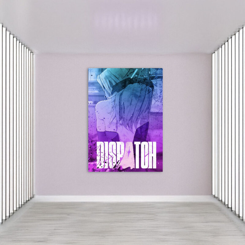 Blonde Blazer Back View Poster