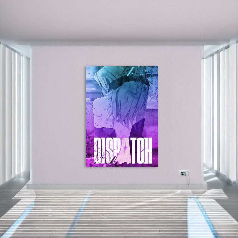 Blonde Blazer Back View Poster