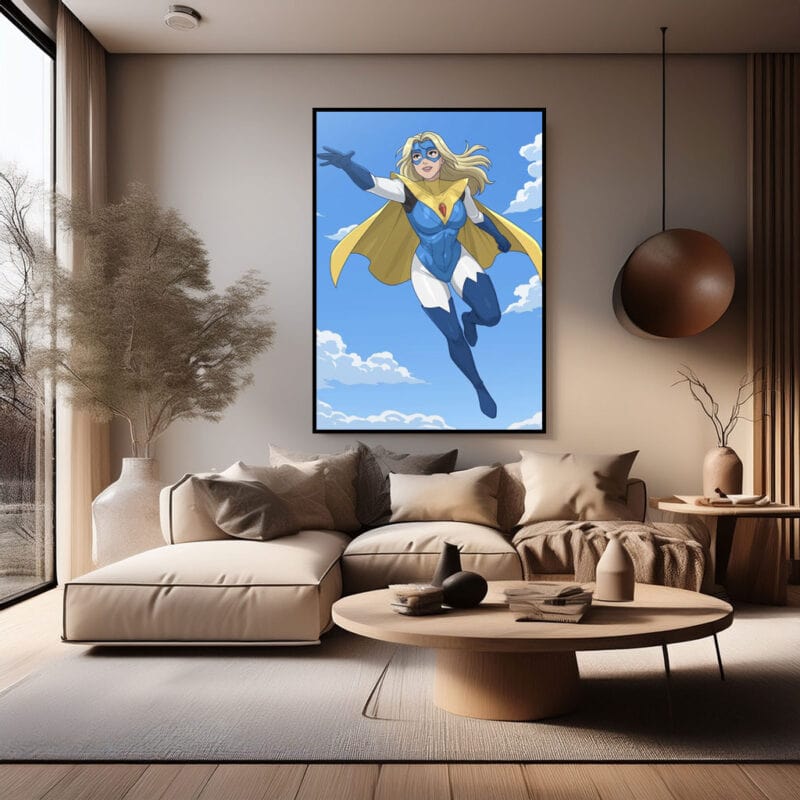 Blonde Blazer DISPATCH Poster