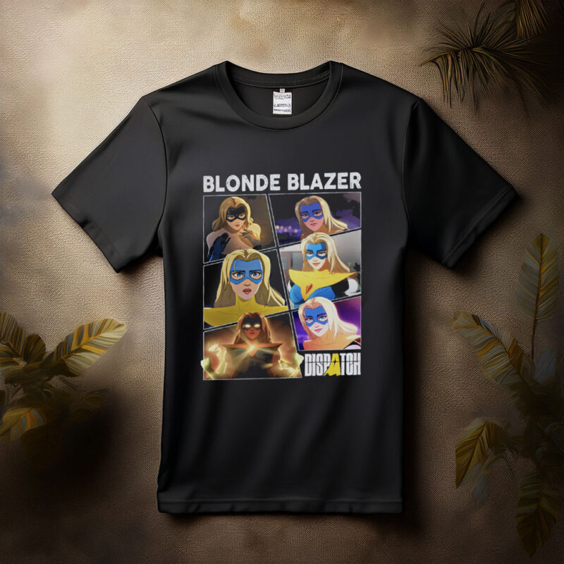 Blonde Blazer Dispatch Gaming T-Shirt