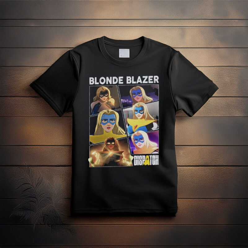 Blonde Blazer Dispatch Gaming T-Shirt