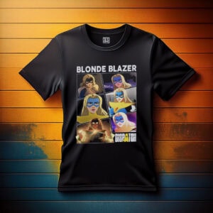 Blonde Blazer Dispatch Gaming T-Shirt