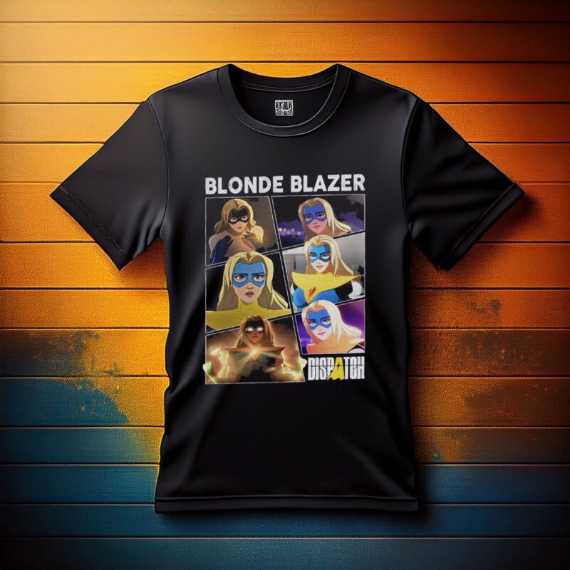 Blonde Blazer Dispatch Gaming T-Shirt