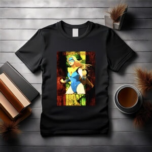 Blonde Blazer Dispatch Superhero Shirt