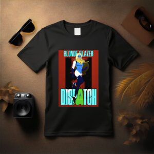 Blonde Blazer Dispatch Superhero Shirt