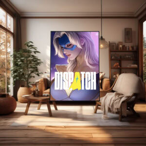 Blonde Blazer Poster