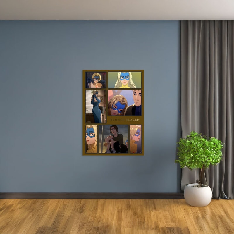 Blonde Blazer Poster