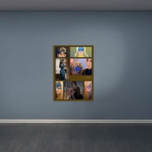 Blonde Blazer Poster