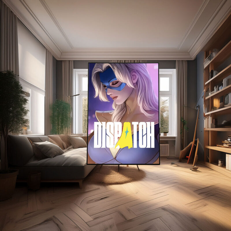 Blonde Blazer Poster