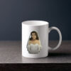 Blonde Blazer Wedding Dress Mug