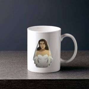 Blonde Blazer Wedding Dress Mug