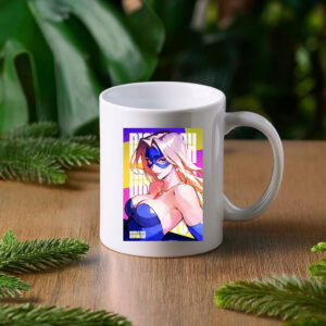 Blonde Superheroine Mug