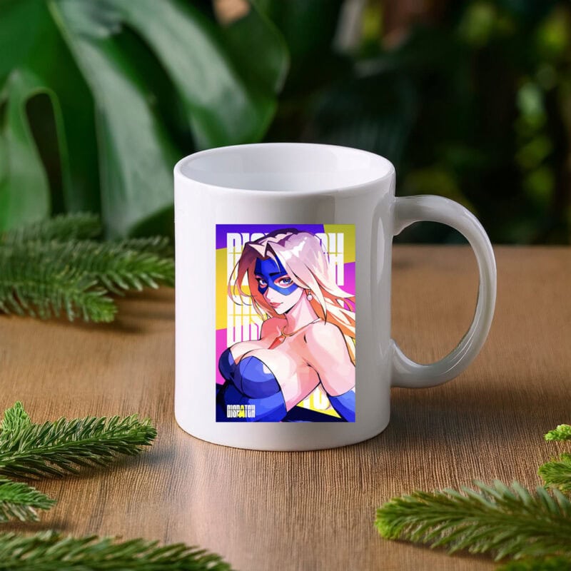 Blonde Superheroine Mug