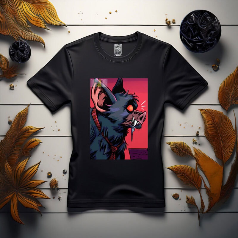 Boar-Bat Hybrid with Red Eye Tee