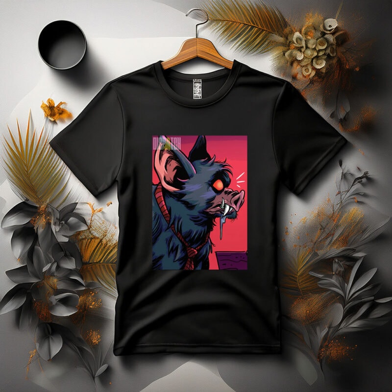 Boar-Bat Hybrid with Red Eye Tee