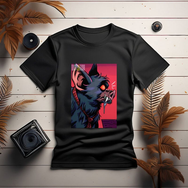 Boar-Bat Hybrid with Red Eye Tee