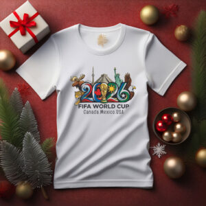 Canada Mexico USA Tee – Celebrate the 2026 FIFA World Cup Hosts