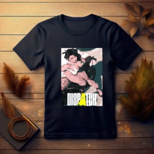 Demon Girl on Motorcycle Illustration Shirt