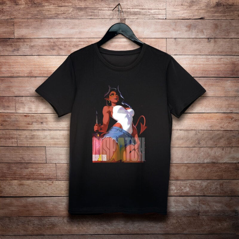 Demon Girl with Sword Shirt