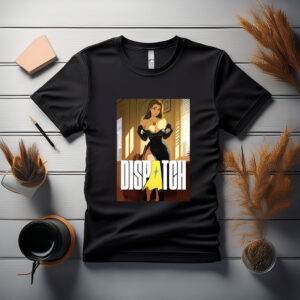 Dispatch Animated Woman in Office Setting Tee