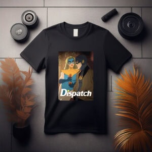 Dispatch Blonde Blazer and Mecha Man Shirt