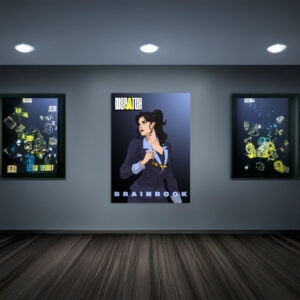 Dispatch Brainbook Woman Poster