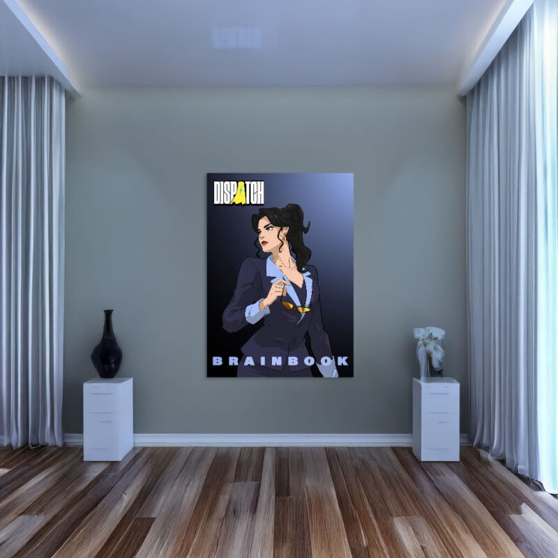 Dispatch Brainbook Woman Poster