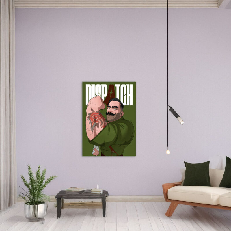 Dispatch Character Punch Up Poster