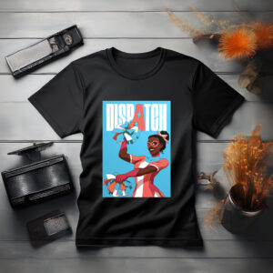 Dispatch Cheerleader Superhero Shirt