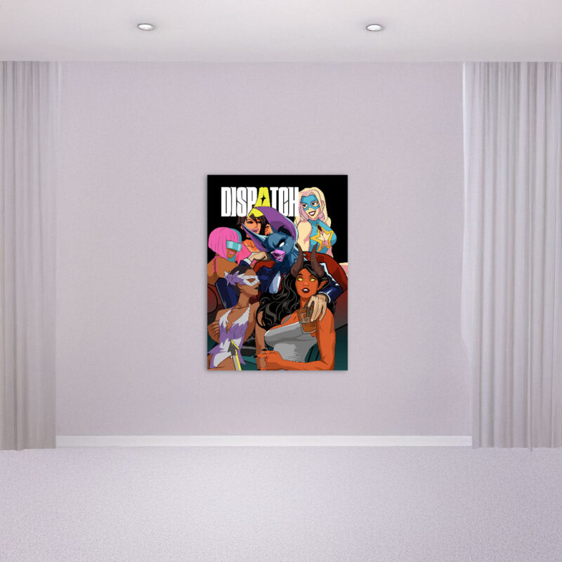 Dispatch Diverse Characters Poster