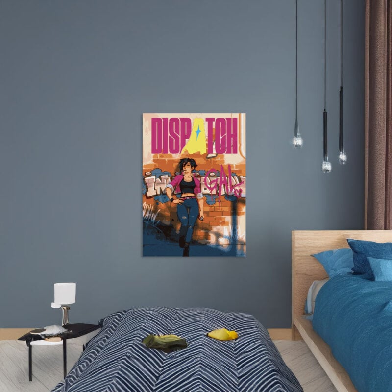 Dispatch Gal Graffiti Poster