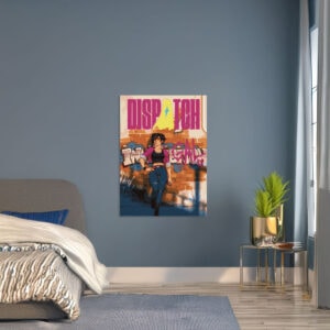 Dispatch Gal Graffiti Poster