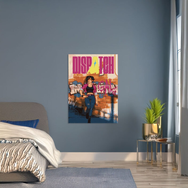 Dispatch Gal Graffiti Poster