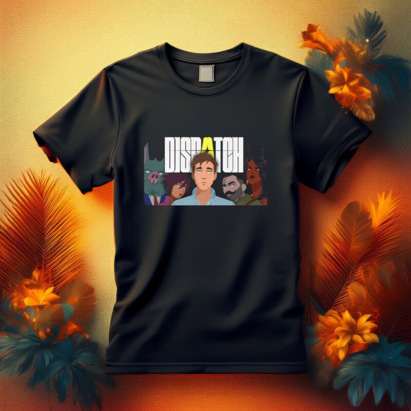 Dispatch Game 2025 Characters Tee