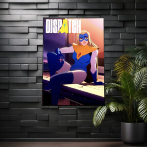 Dispatch Game Blonde Blazer Poster