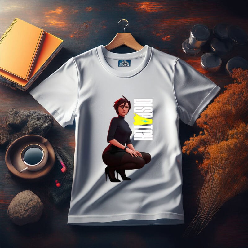 Dispatch Game Character Invisigal Tee